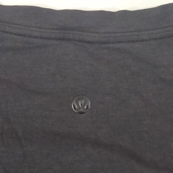 Lululemon 5 Year Basic Tee Men's Black Updated Fit Short Sleeve T Size L - Picture 10 of 10